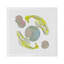 Leopard Koi Jaune Hemstitch 22" Linen/Cotton Napkin-50817803
