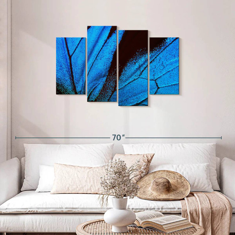Azure Butterfly Wings
