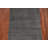 Solid Charcoal Gabbeh Persian Runner Rug 3x10