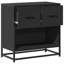 60cm W Metal Bedside Table-2140315945