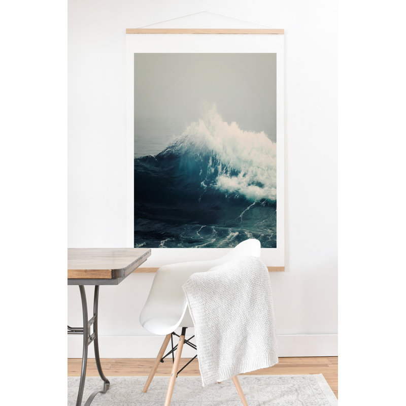 «Sea Wave» par Bree Madden - reproduction de photo sur toile, H 14 po x l 11 po x P 1 po, Affiche