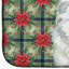 Tapis de vaisselle American Eskimo Christmas PoinsettIas