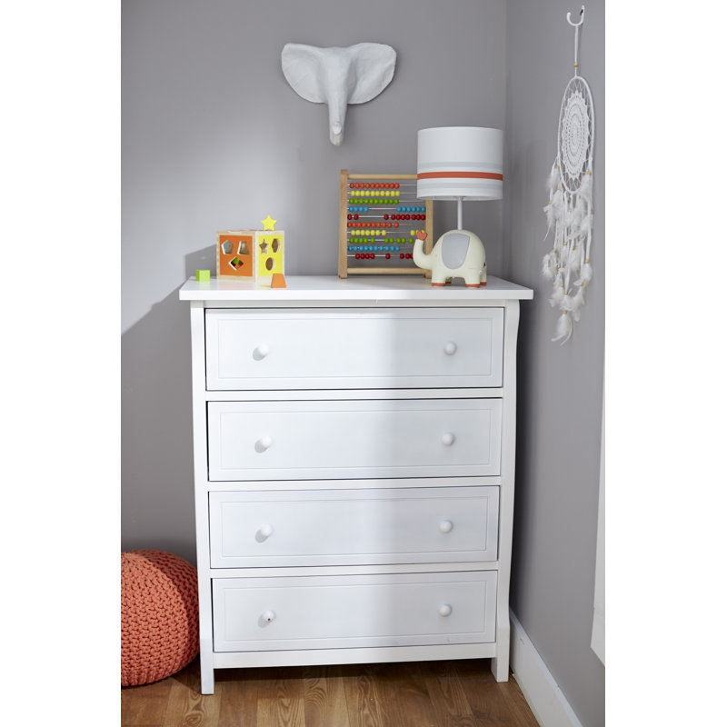 Princeton Kids 4 - Drawer Chest, White