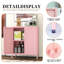 Armoire de salle de bain, armoire de rangement avec tablette réglable, organisateur autoportant moderne, buffet de style campagnard, armoires décoratives pour la salle de bain, cuisine, entrée-493252017