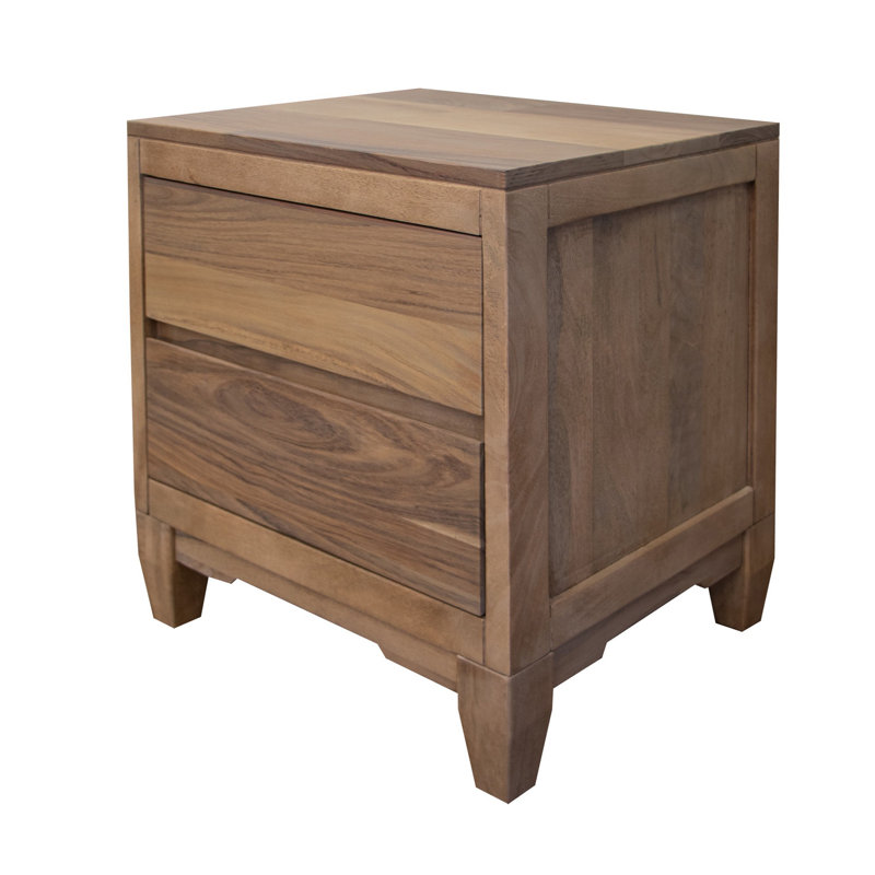 Gea 2 Drawer Nightstand