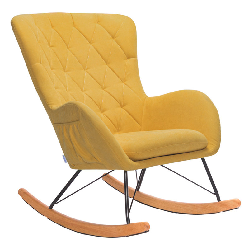Cantey Metal Rocking Chair