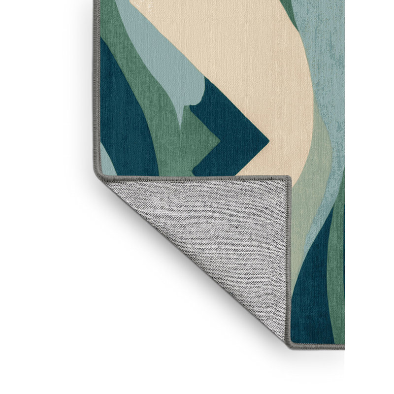 Crescent Horizons Rug, Square 8'