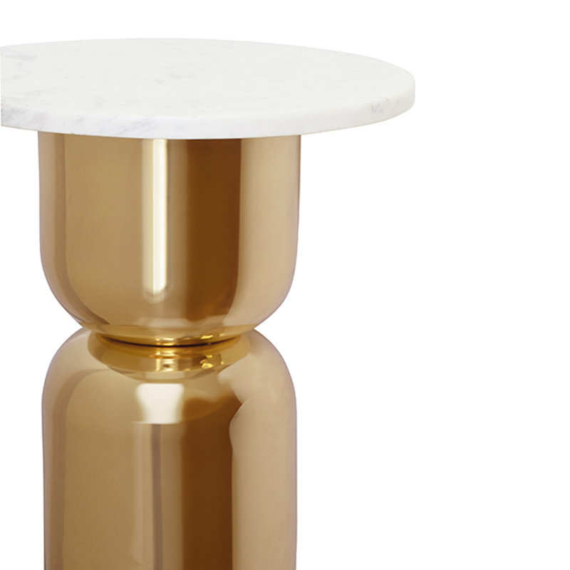 Alina End Table, White