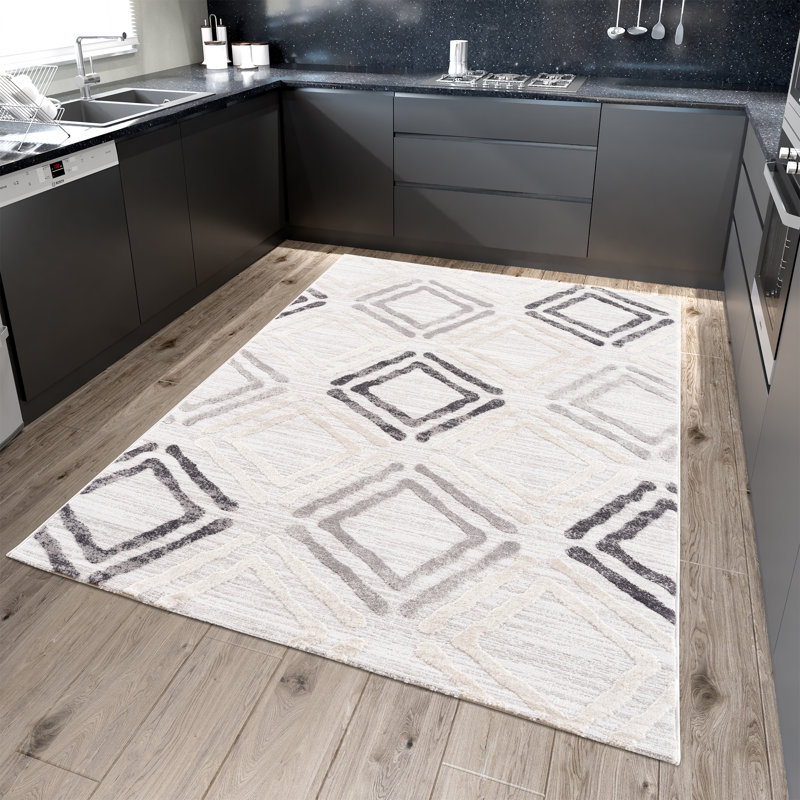 Ayreana Geometric Hand Woven Area Rug, Rectangle 200 x 280cm