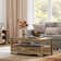 Table basse avec rangement Hulett