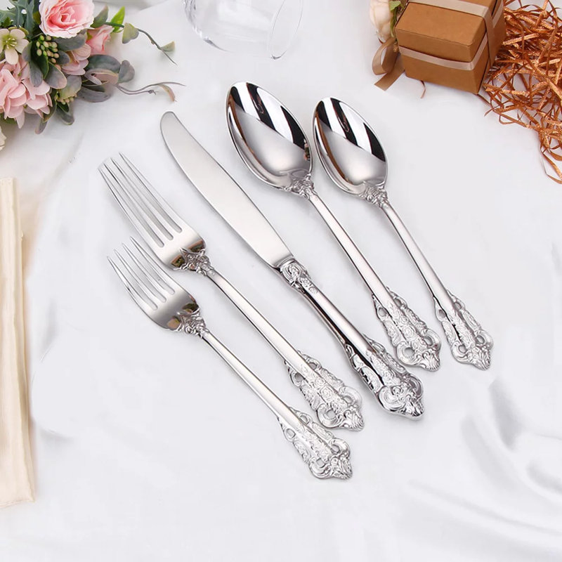 House of Hampton® Jahsim Stainless Steel (18/0) Flatware Set - Service for 4