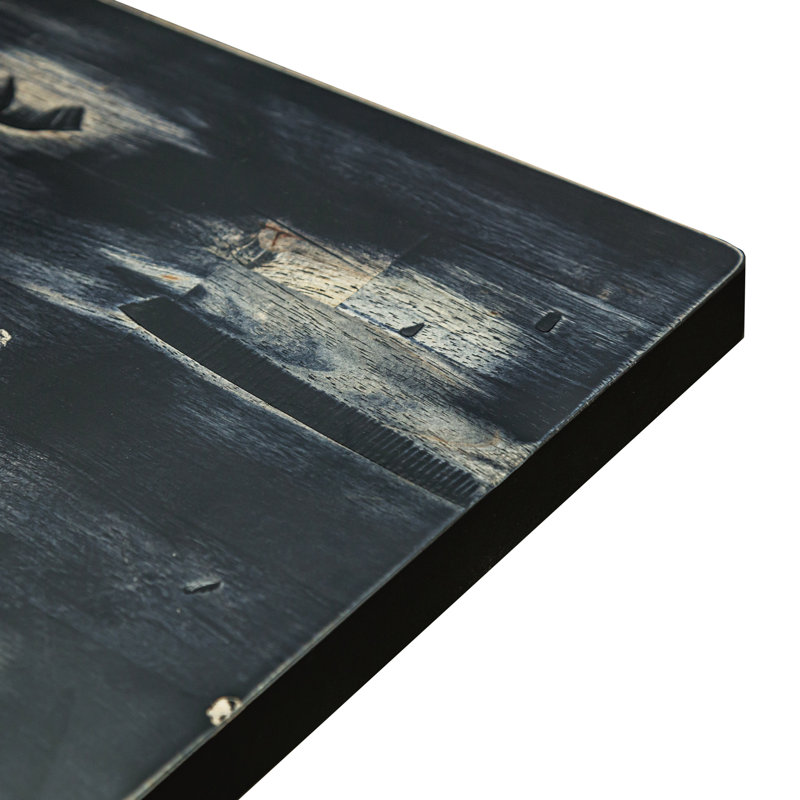 Plateau de table Mel, Noir antique