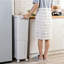 Rosemarie Plastic Manual Lift Kitchen Trash Can - 38L