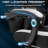 Ergonomic Gaming Chair with Footrest and Lumbar Support-1536961065