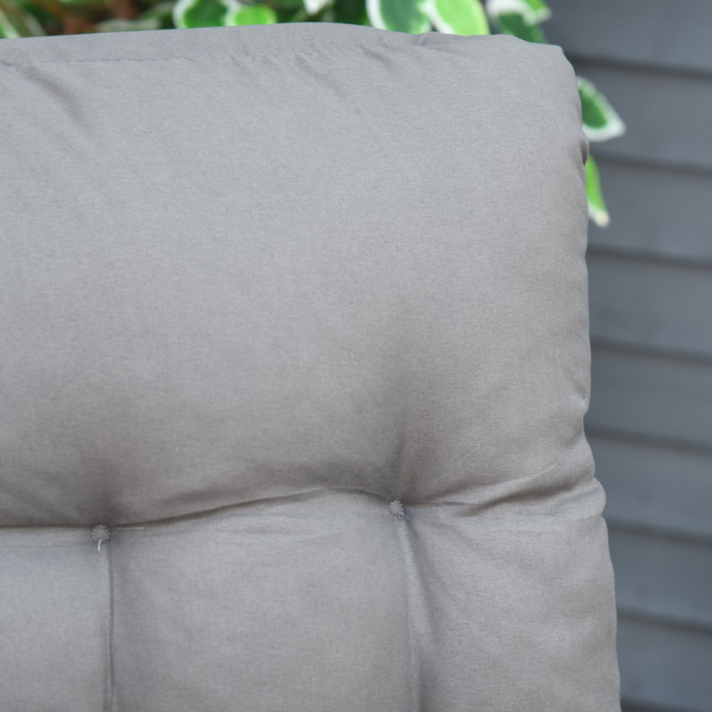 Outdoor Lounge Chair, Dark Grey