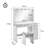 Jethroe Dressing Table with Mirror