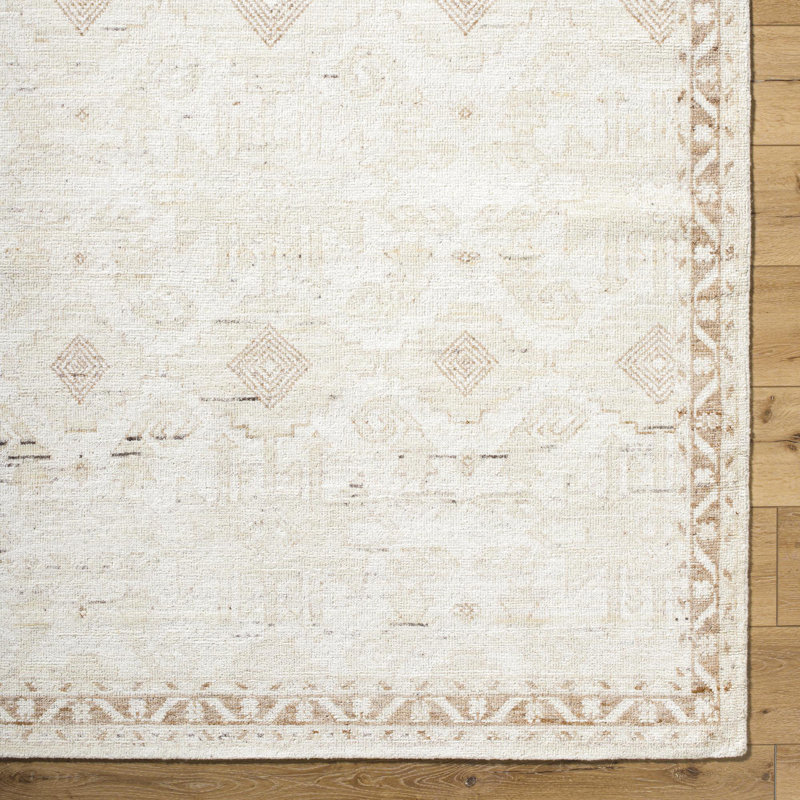 Rectangle Agora Wool Area Rug, Rectangle 9' x 12'