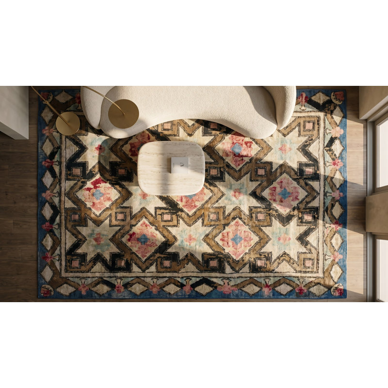 Tapis crocheté American Antique