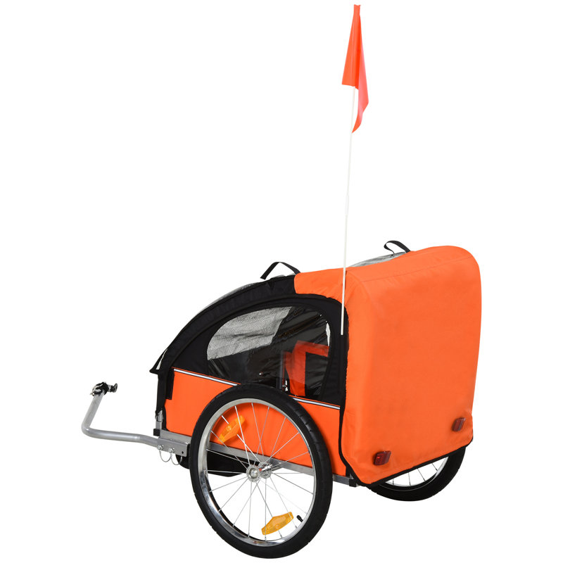 Rodulf Zoomie Kids Push/Pull Ride On, Orange