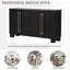 Nelligan 60'' Sideboard,Buffet table,Dining cabinet,Office credenza with Storage and Adjustable Shelves-1879740132