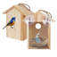Maison d'oiseaux 6,5 po x 5 po x 4 po Ncad