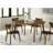 Thomson Dark Walnut Extension Leaf Dining Table