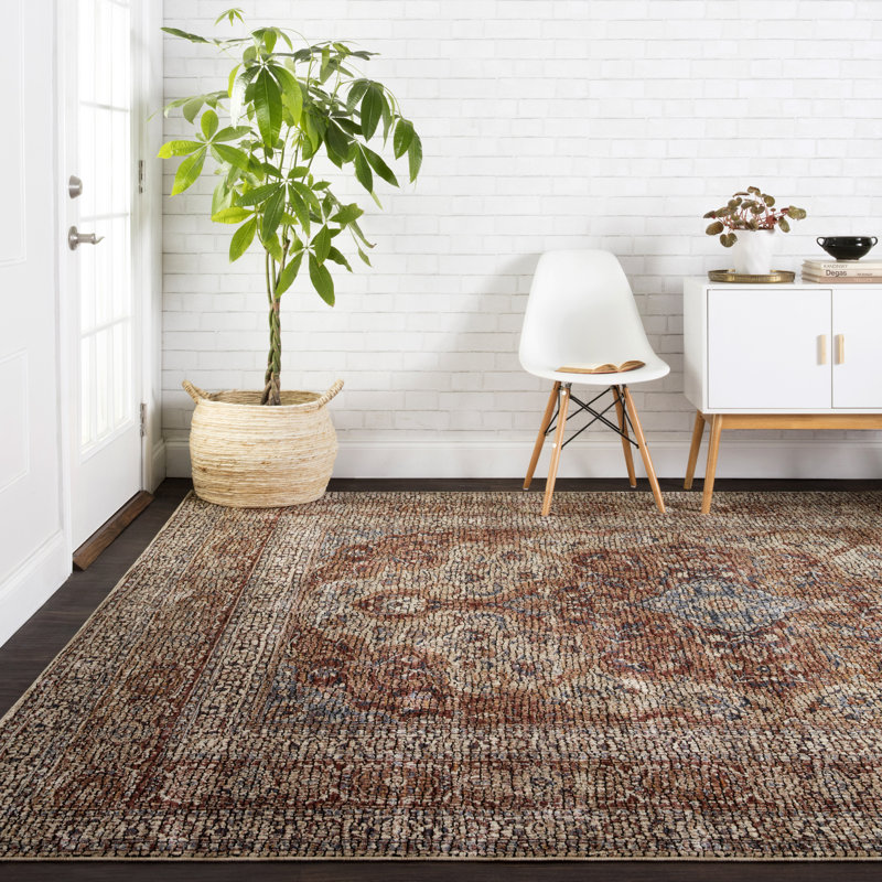 Rosimund Oriental Indoor Rug, Rectangle 9'6" x 12'6"