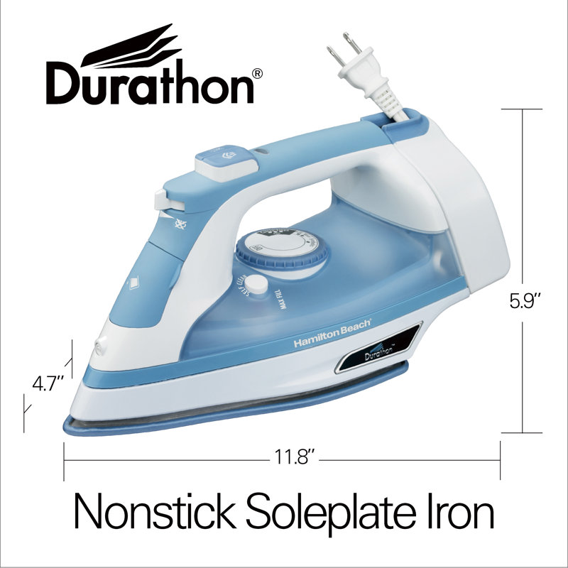 Hamilton Beach® Durathon® Nonstick Soleplate Iron