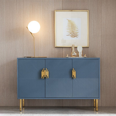 Buffet Simple Blue Creative Porch Cabinet 55.1