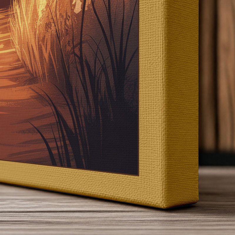 Print, 36x24 - 91.4 x 61.0 cm, Ochre Border