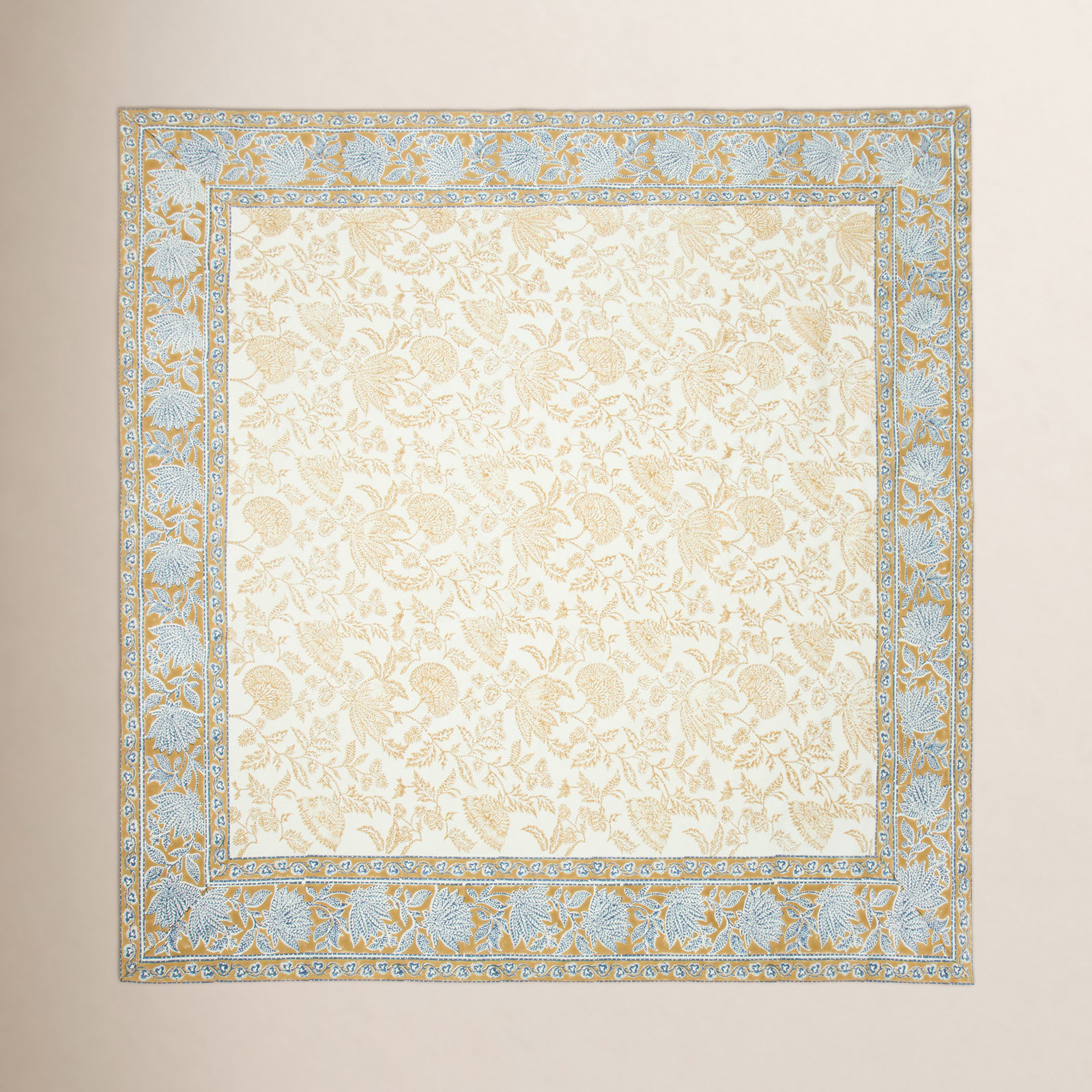 Quinlan 90" Cotton Tablecloth, 90'' Square