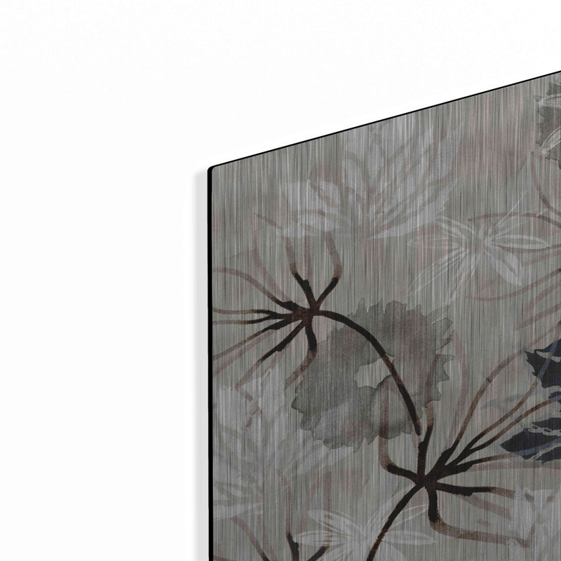 Fleurs monochromes V par Flora Kouta, H 16 po x l 12 po
