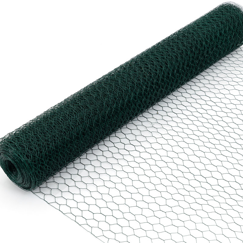 Fil de poulet galvanisé foncé, 60 M, filet de volaille pour la rouille pour le jardin, clôture fiable et grillagée, rouille, coût