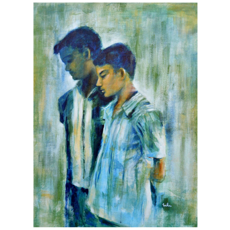 Detached By Usha Shantharam | Acrylic On Canvas | For Wall Décor