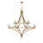 Director 12-Light Chandelier in Brass-1385694816