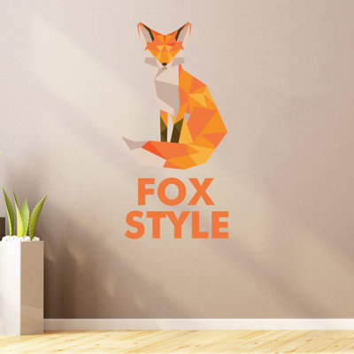 Adhésif décoratif renard
