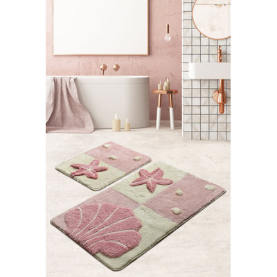 Ensemble de 2 tapis de bain