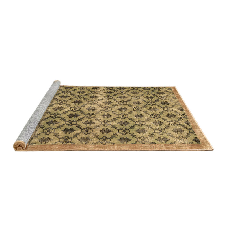 Tapis brun traditionnel Traditional 2447, Rond 7 pi