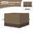 Aoodor Replacement 4-Panel Gazebo Sidewall Curtains-121327732-97531251
