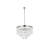 Yazmin 9 - Light Steel Dimmable Tiered Chandelier-27969449-27969452