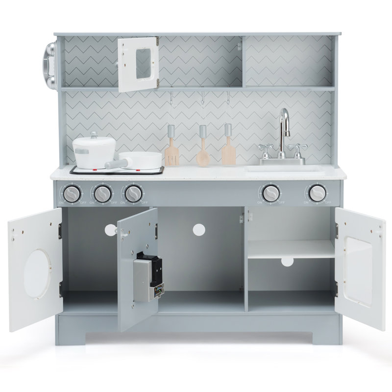 Ensemble de cuisine en bois Pretend Play