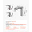 Roman Tub Faucet, 3 Hole Waterfall Bathtub Faucet, Zinc Alloy Bath Tubs Faucets Set with 2 Handles, Deck Mount Bath Tub Faucets Set for Pet Washing, Adult Bathing, Silver, Waterfall Spout Design