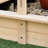 Outsunny 41.75'' x 47.75'' Solid Wood Square Sandbox-92914325