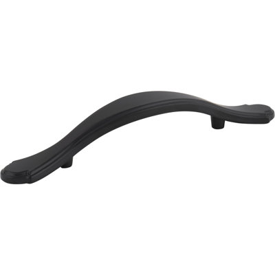 3" Center-To-Center Matte Black Gatsby Cabinet Pull