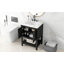 Lavabo de salle de bain moderne en céramique 24 po-1090651264-1090651270
