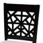 Upholstered Counter Stool with Solid Wood Frame-1381949810