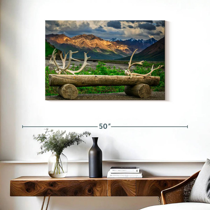 Banc à bûches Antler, H 24 po x l 36 po