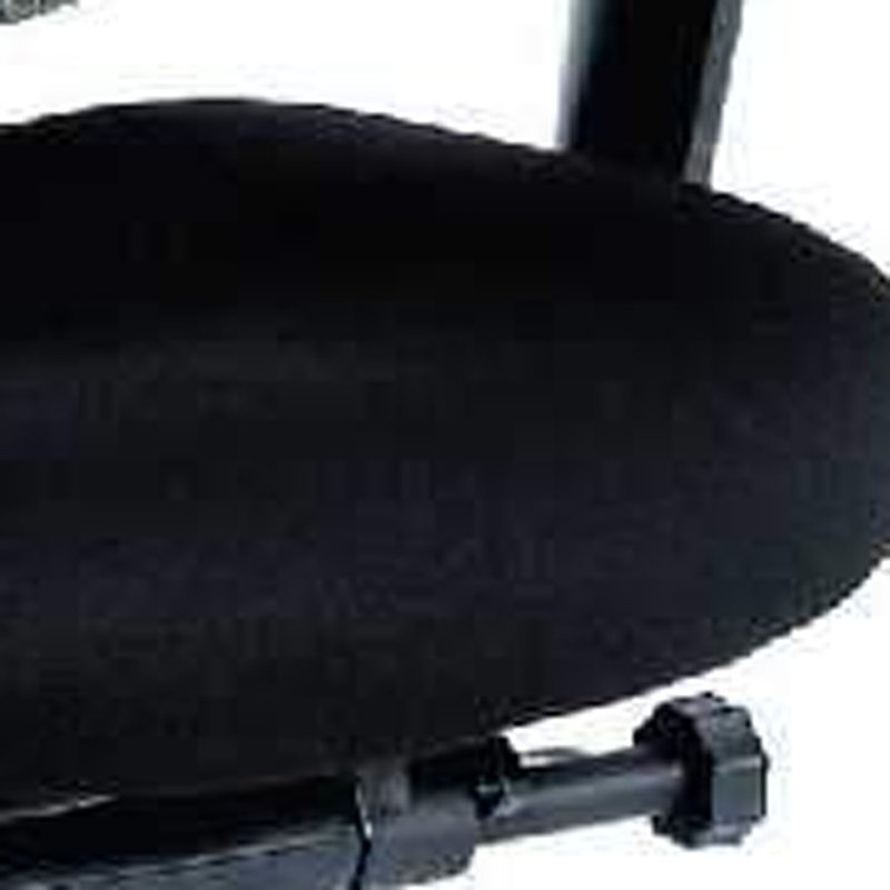 Adjustable Swivel Mesh Rolling Office Chair, Black