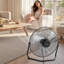 2 ventilateurs de plancher 20 pièces 3 vitesses 360 °