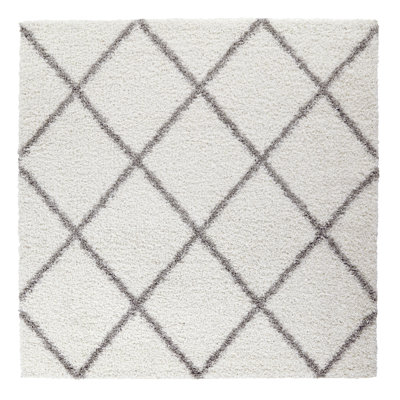 Geometric Shaggy Area Rug
